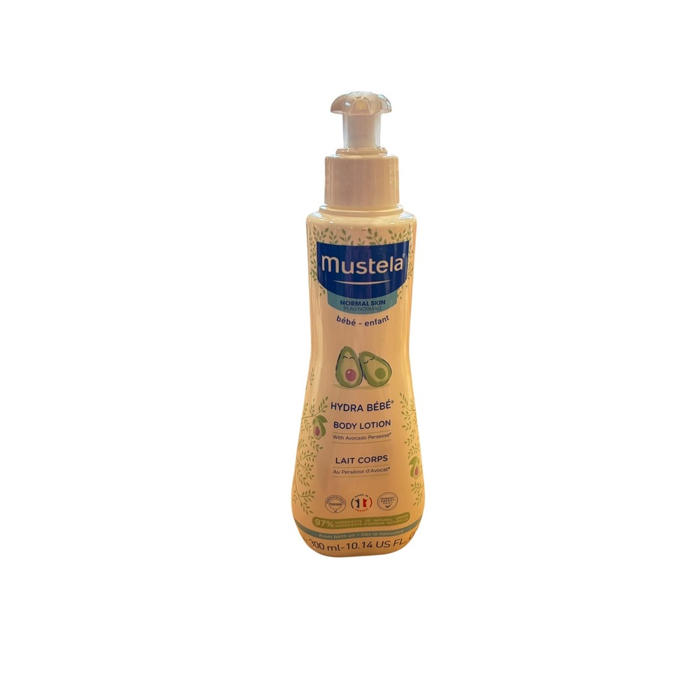Mustela Hydra Bebe Body Lotion 300ml 10.14 oz Avocado Perseose Baby Skin New